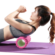 26/33cm Yoga Foam Roller – Pilates Back & Muscle Massage Roller for Myofascial Release, Fitness & Body Recovery - Image 4