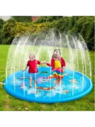 Splash Pad for Dogs & Kids – Anti-Slip Outdoor Sprinkler Pool for Large Dogs & Summer Water Play - Image 2