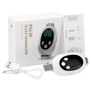 Portable Sleep Aid Device with 2 Modes, 20 Adjustable Intensity Levels, Stress Relief and Relaxation Support