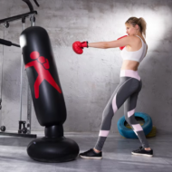 160cm Inflatable Standing Boxing Bag – Heavy-Duty Freestanding Punching Target for Fitness, Training & Stress Relief - Image 4