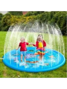 Splash Pad for Dogs & Kids – Anti-Slip Outdoor Sprinkler Pool for Large Dogs & Summer Water Play