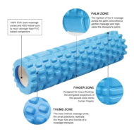 26/33cm Yoga Foam Roller – Pilates Back & Muscle Massage Roller for Myofascial Release, Fitness & Body Recovery - Image 6