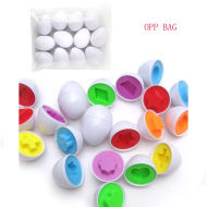 6/12PCS Montessori Smart Eggs in Cup Education Early Learning Geometric Shape Math Alphabet Puzzle Sorter Game Baby Toy Children - Image 11