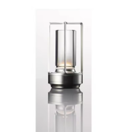 Rechargeable LED Crystal Table Lamp – Touch-Control Bedside Night Light for Bedroom, Restaurant and Home Decor - Image 9