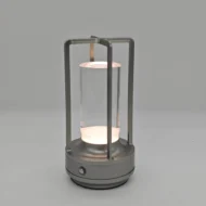 Rechargeable LED Crystal Table Lamp – Touch-Control Bedside Night Light for Bedroom, Restaurant and Home Decor - Image 6