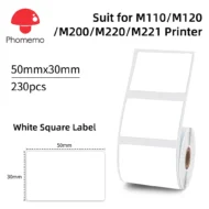 Phomemo M110 Portable Label Printer Mini Thermal Self-Adhesive Sticker Printer Mobile Pocket Tag Price UV Label Sticker Printer - Image 10