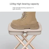 Portable Multifunctional Outdoor Picnic Camping Folding Chair, Ultra Light Fishing Stool, Travel Stool, Fishing Accessories - Image 3