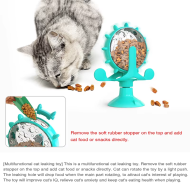 Dog Toys Cat Feeding Interactive Wheel Toys Pet Leaking Food Training Ball Slow Dog Cat Feeder Funny Dog Wheel Interactive Toy - Image 6