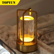 Rechargeable LED Crystal Table Lamp – Touch-Control Bedside Night Light for Bedroom, Restaurant and Home Decor - Image 2