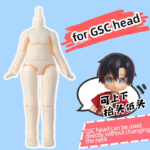 10cm/11cm OB11 BJD Doll Body – 1/12 Scale Spherical Joint Replacement Body for GSC Heads and Doll Accessories