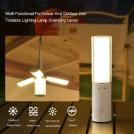 Folding Outdoor Camping Light Portable Lantern Rechargeable 3 Modes Dimmable for Outdoor Camping Tent Emergency Lighting - Image 2